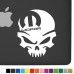 Dodge Mopar Left Badass Skull Decal